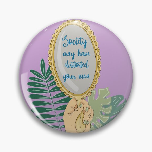 Item preview, Society may have distorted your view, self love artwork designed and sold by Abdesignings.