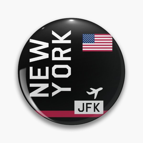 Artikelvorschau, Flugticket New York in schwarz entworfen und verkauft von swaynowo.