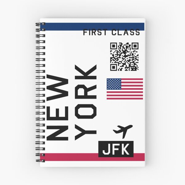 Item preview, Flight Ticket New York designed and sold by swaynowo.