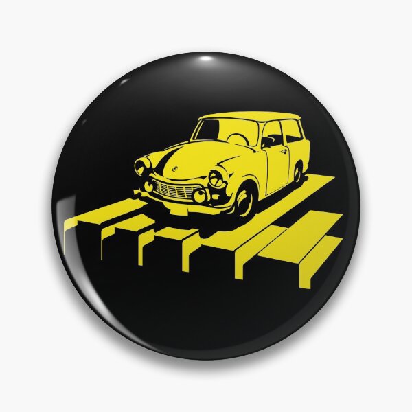 Item preview, Trabant en vectores / Arte de plantilla / Ilustración vectorial / Pintura amarilla designed and sold by in-vectors.