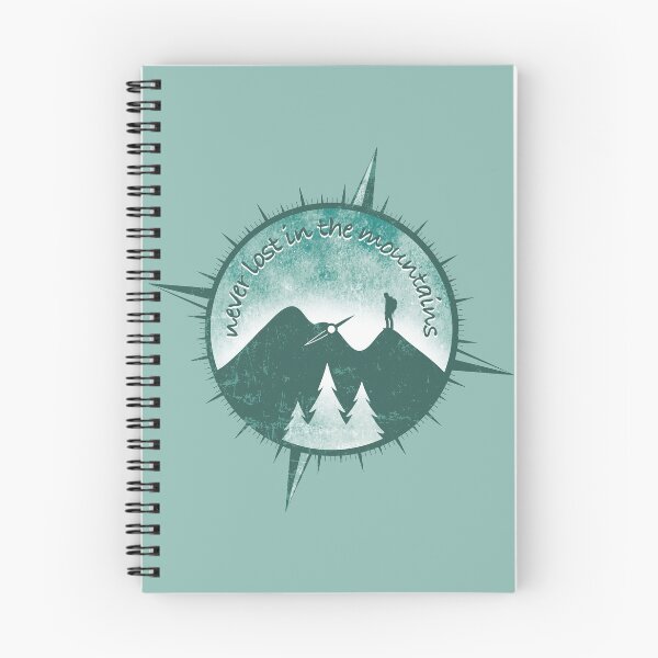 Item preview, Never Lost In The Mountains - Teal 02 designed and sold by serenaking.