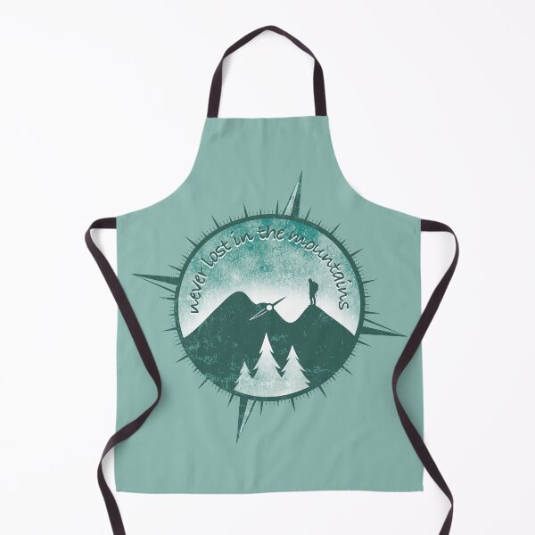 Item preview, Never Lost In The Mountains - Teal 02 designed and sold by serenaking.