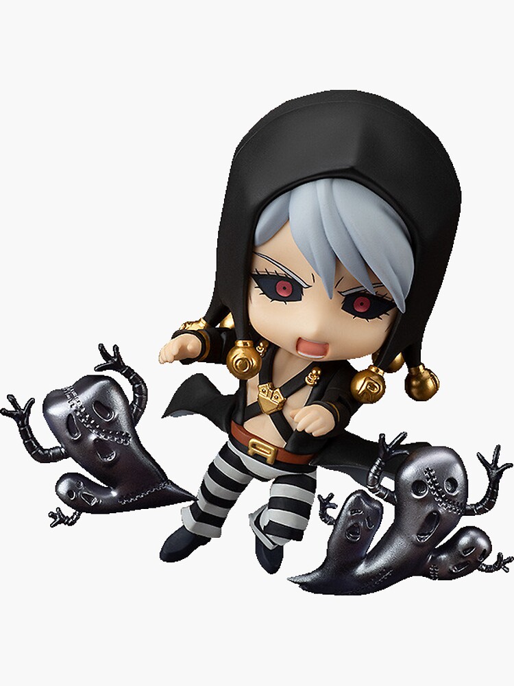 "Risotto Nero nendoroid transparent" Sticker for Sale by alurichter Redbubble