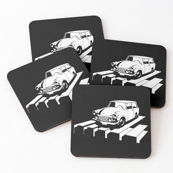 Item preview, Trabant in vectors / Stencil Art / Vector Illustration / White paint designed and sold by in-vectors.