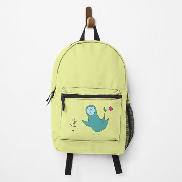Item preview, Happy Bird with Human Face designed and sold by fogoosherie.