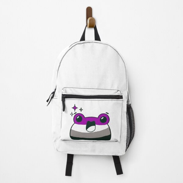 Item preview, Subtle Asexual Pride Frog. Asexual frog designed and sold by tiredandbored.