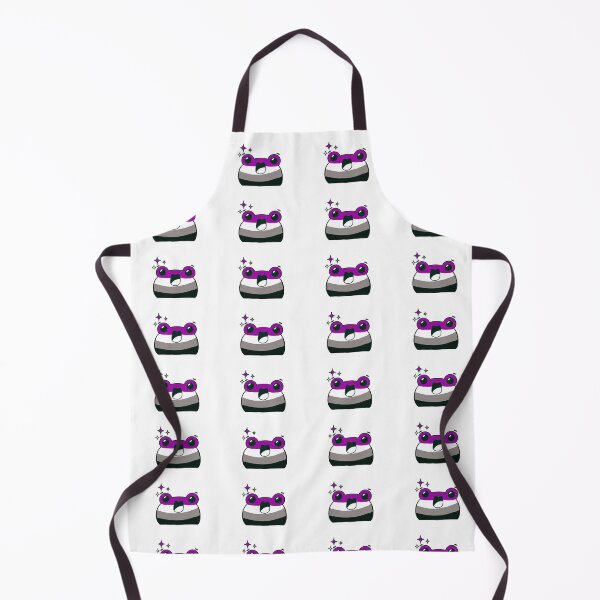 Item preview, Subtle Asexual Pride Frog. Asexual frog designed and sold by tiredandbored.