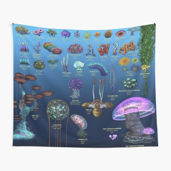 Aperçu de l'œuvre La vie végétale SUBNAUTICA créée et vendue par NoBox-Supreme.