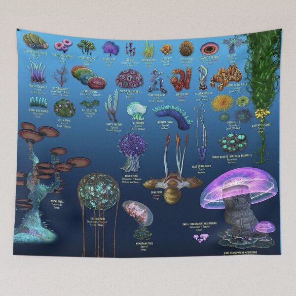 Item preview, SUBNAUTICA Plant Life  designed and sold by NoBox-Supreme.