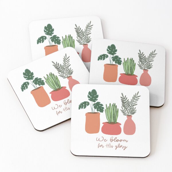 Item preview, We bloom for his glory Christian  designed and sold by Bloom Faithfully.