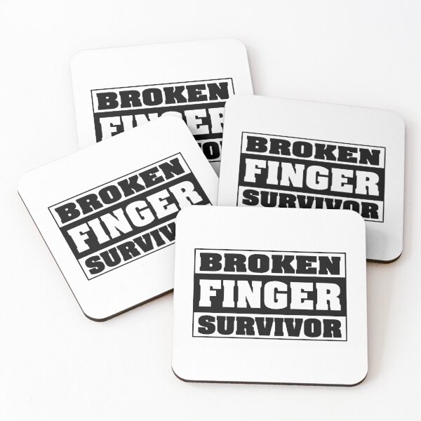 Item preview, Broken Finger Survivor Essential Sticker designed and sold by SW33TSP0T.