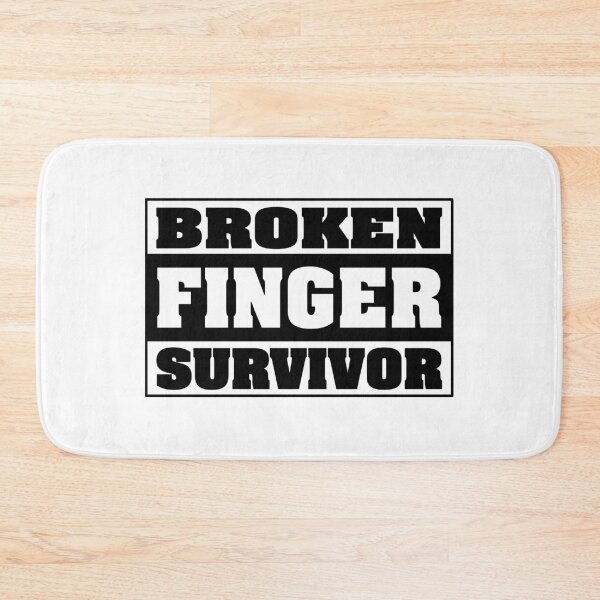 Item preview, Broken Finger Survivor Essential Sticker designed and sold by SW33TSP0T.