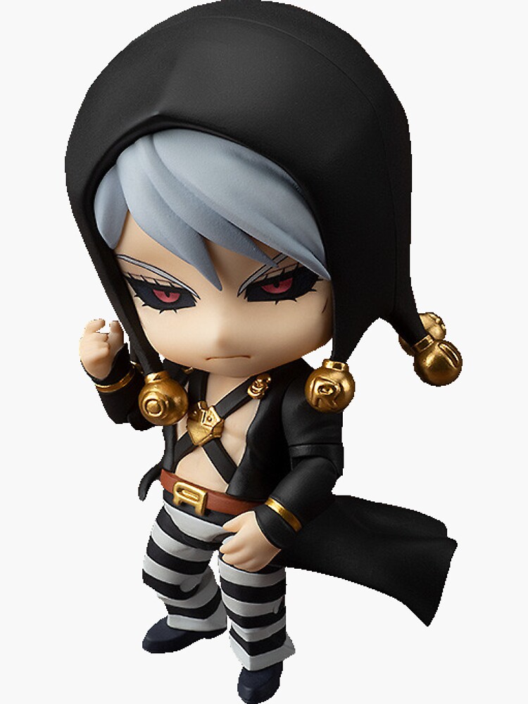 "Risotto Nero nendoroid transparent" Sticker for Sale by alurichter Redbubble
