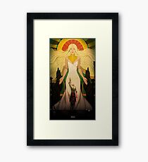 A Goddess of his own Framed Print