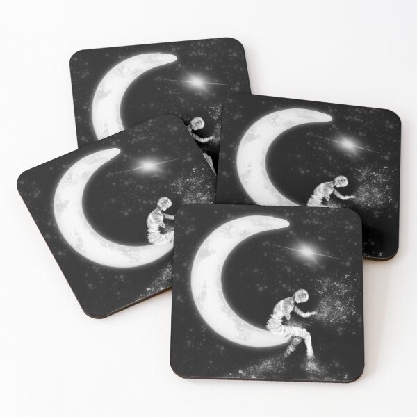 Item preview, The stars and moon designed and sold by jasminelorraine.