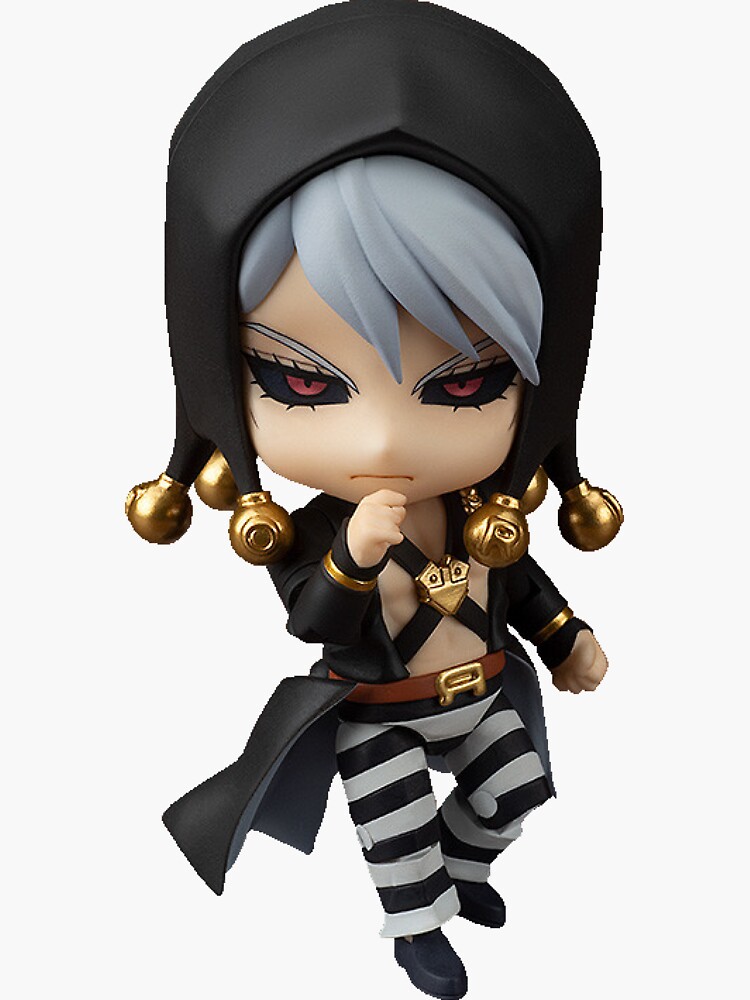"Risotto Nero nendoroid transparent" Sticker for Sale by alurichter Redbubble