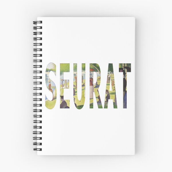 Item preview, A Sunday On La Grande Jatte Inside Seurat Name - Seurat Art In Letters designed and sold by molamode.
