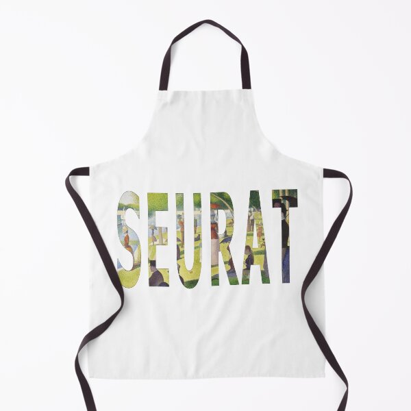 Item preview, A Sunday On La Grande Jatte Inside Seurat Name - Seurat Art In Letters designed and sold by molamode.