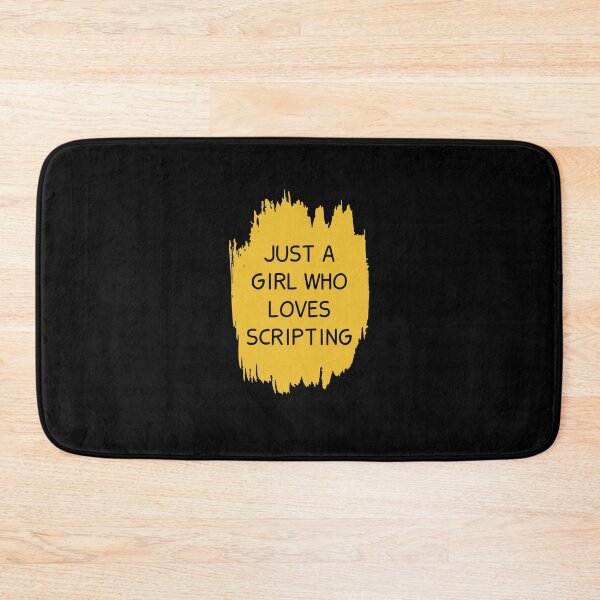 Item preview, Just a girl who loves scripting designed and sold by midodesign20.