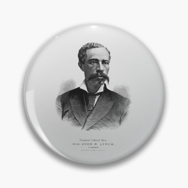 Item preview, John R. Lynch Engraving - Eminent Colored Men - 1884 designed and sold by warishellstore.