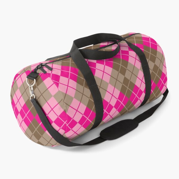 Item preview, Argyle in Pink and Brown designed and sold by Lisann.