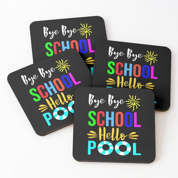 Item preview, Funny Teacher Student Quotes : Bye Bye School Hello Pool  designed and sold by Raminovitch.