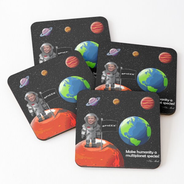 Item preview, Make humanity a multiplanet species! designed and sold by WalderDesign.
