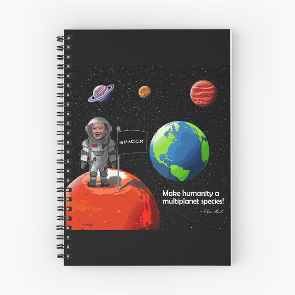 Item preview, Make humanity a multiplanet species! designed and sold by WalderDesign.