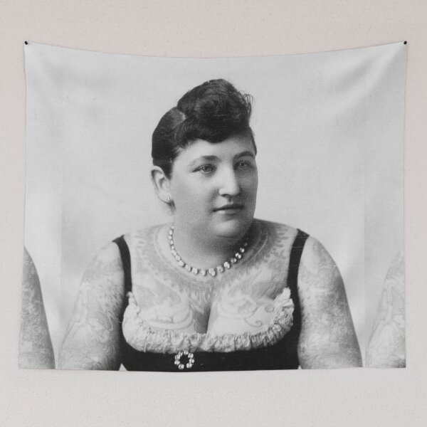 Item preview, Vintage Tattoo art on body - retro female designed and sold by Coolstuff4you71.