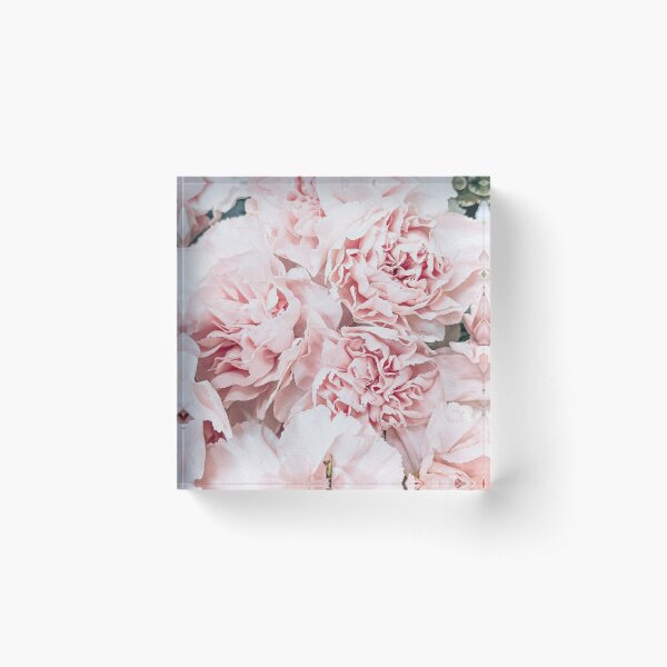 Peony Acrylic Blocks for Sale