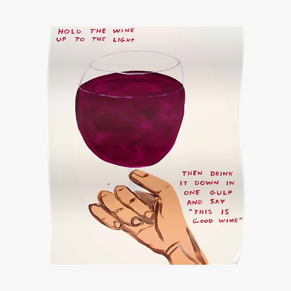 Das ist guter Wein Poster