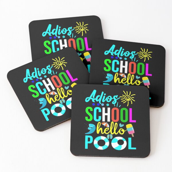 Item preview,  Adios  School Hello Pool Funny Teacher Student Quotes Adios  School design designed and sold by Raminovitch.