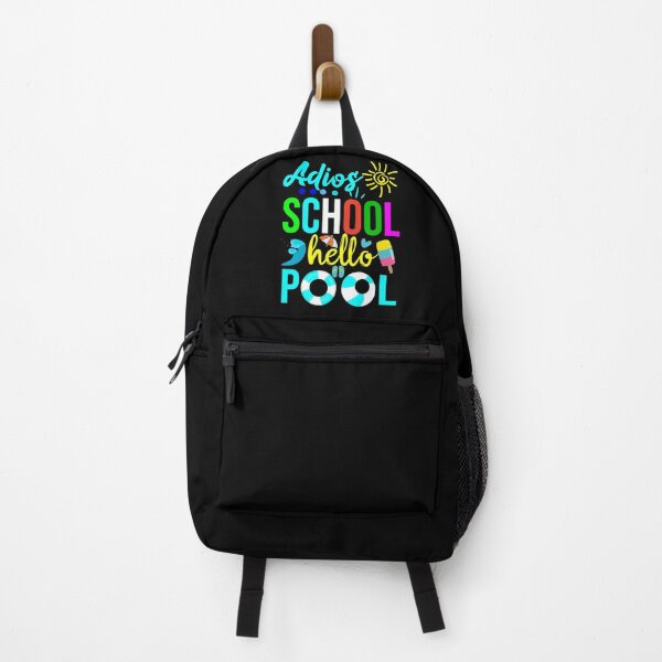 Item preview, Adios School Hello Pool Funny Teacher Student Quotes Adios School design designed and sold by Raminovitch.