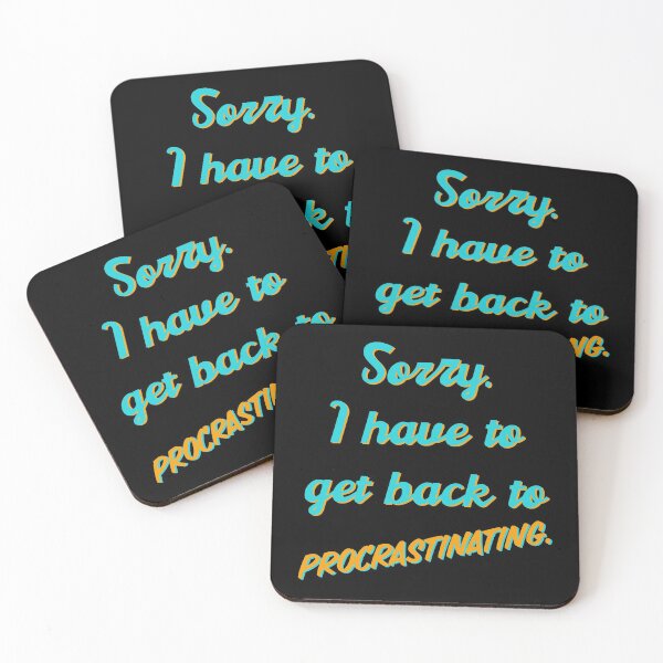 Item preview, Funny Procrastinator, Procrastination Humor designed and sold by WhimsicaliTee.