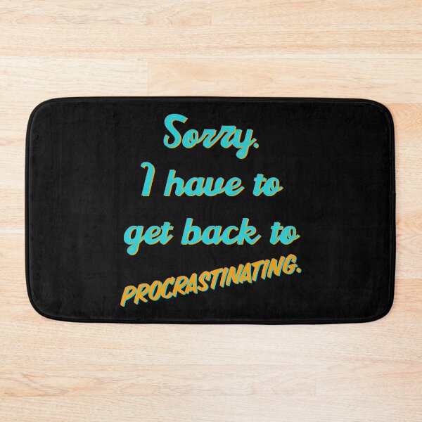 Item preview, Funny Procrastinator, Procrastination Humor designed and sold by WhimsicaliTee.