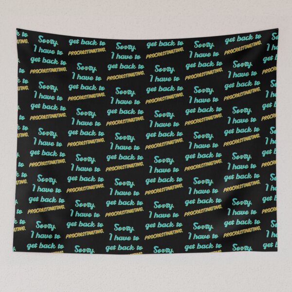 Item preview, Funny Procrastinator, Procrastination Humor designed and sold by WhimsicaliTee.
