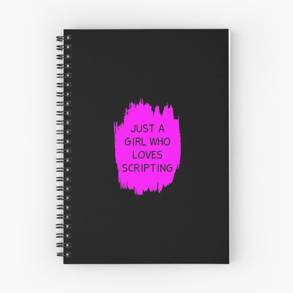 Item preview, Just a girl who loves scripting designed and sold by midodesign20.
