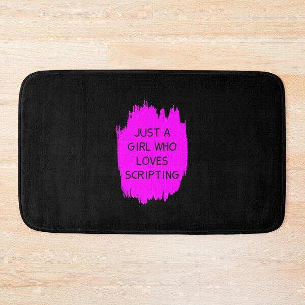 Item preview, Just a girl who loves scripting designed and sold by midodesign20.