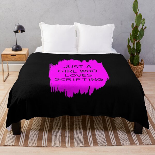 Item preview, Just a girl who loves scripting designed and sold by midodesign20.