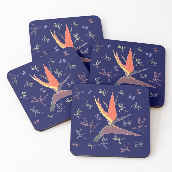 Item preview, Bird of Paradise flower pattern designed and sold by fraga-ro.
