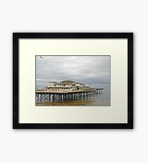 Colwyn Bay pier. Framed Print