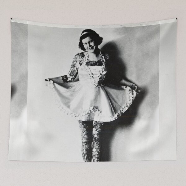 Item preview, Vintage Tattoo art on body - retro female designed and sold by Coolstuff4you71.