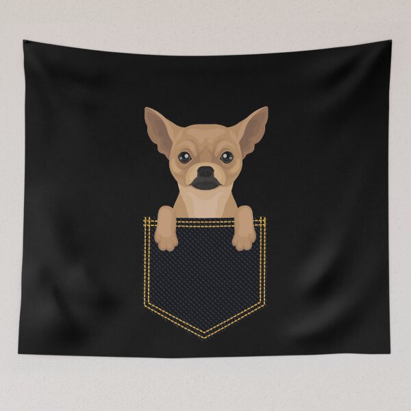 Item preview, Pocket Chihuahua T Shirt Cool Printed Tee designed and sold by LJ4EVER.