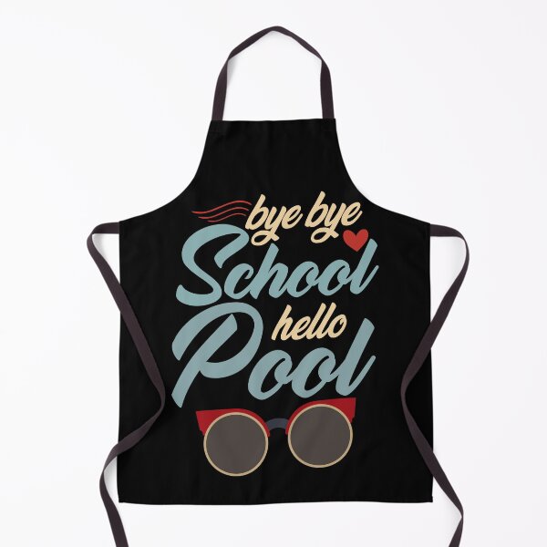 Item preview, Bye Bye School Hello Pool for summer vintage color for women designed and sold by Houssemanthony.