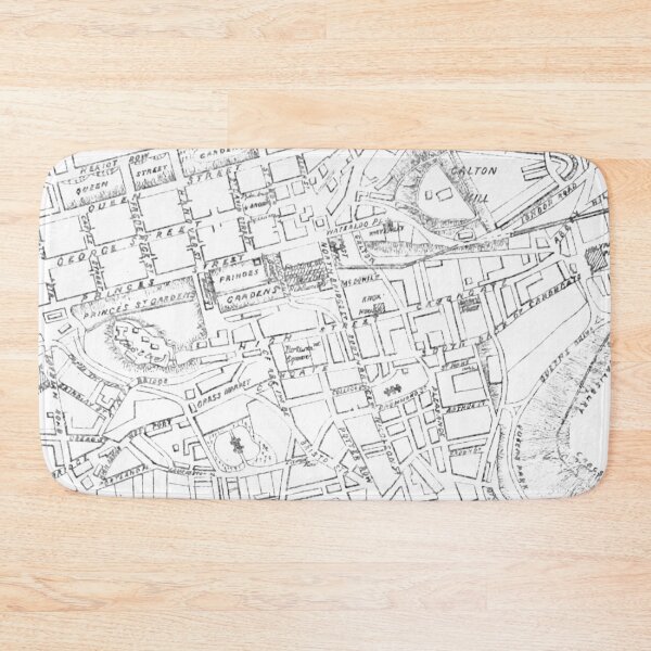 Item preview, Vintage Map of Edinburgh 1868 designed and sold by yourscotland.