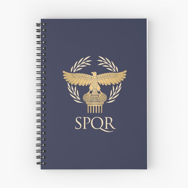 Item preview, SPQR Roman Republic flag and motto with aquila, eagle designed and sold by Print  Androïde.