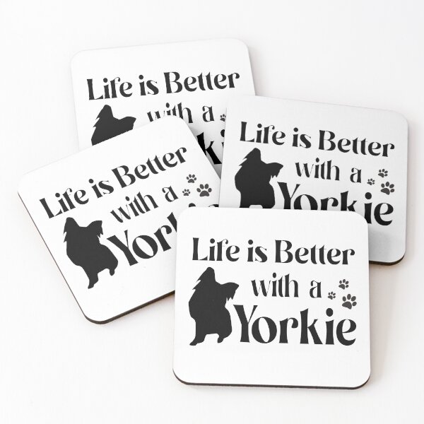 Item preview, Life is Better with a Yorkie T-Shirt designed and sold by Docartdesign.