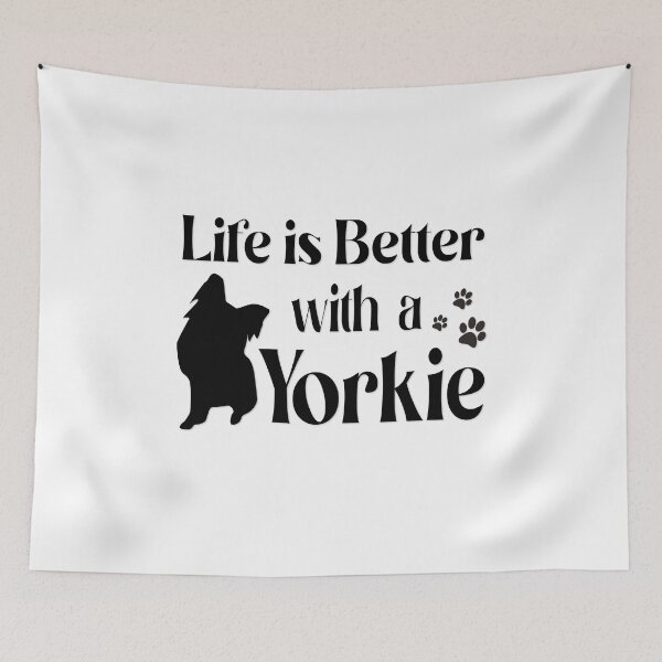 Item preview, Life is Better with a Yorkie T-Shirt designed and sold by Docartdesign.