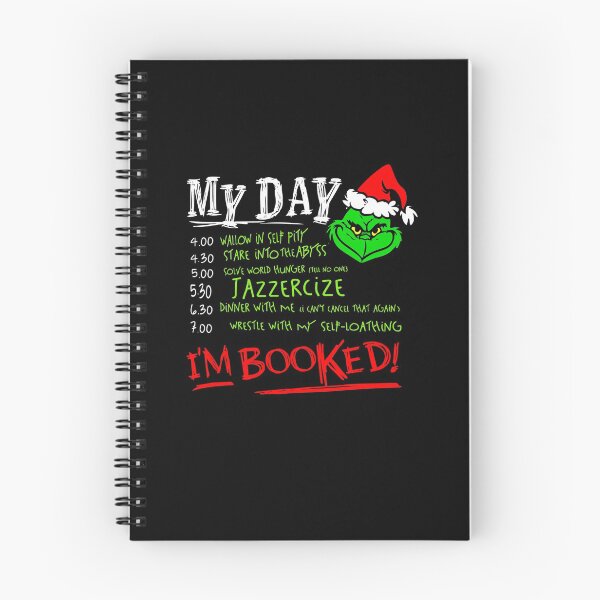 Item preview, My Day I’m Booked Christmas designed and sold by Abigail-Miller.