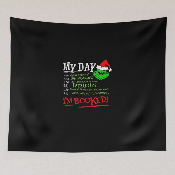Item preview, My Day I’m Booked Christmas designed and sold by Abigail-Miller.